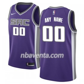 Camiseta Hombre Sacramento Kings Personalizadas Nike 2017-18 Violeta Swingman